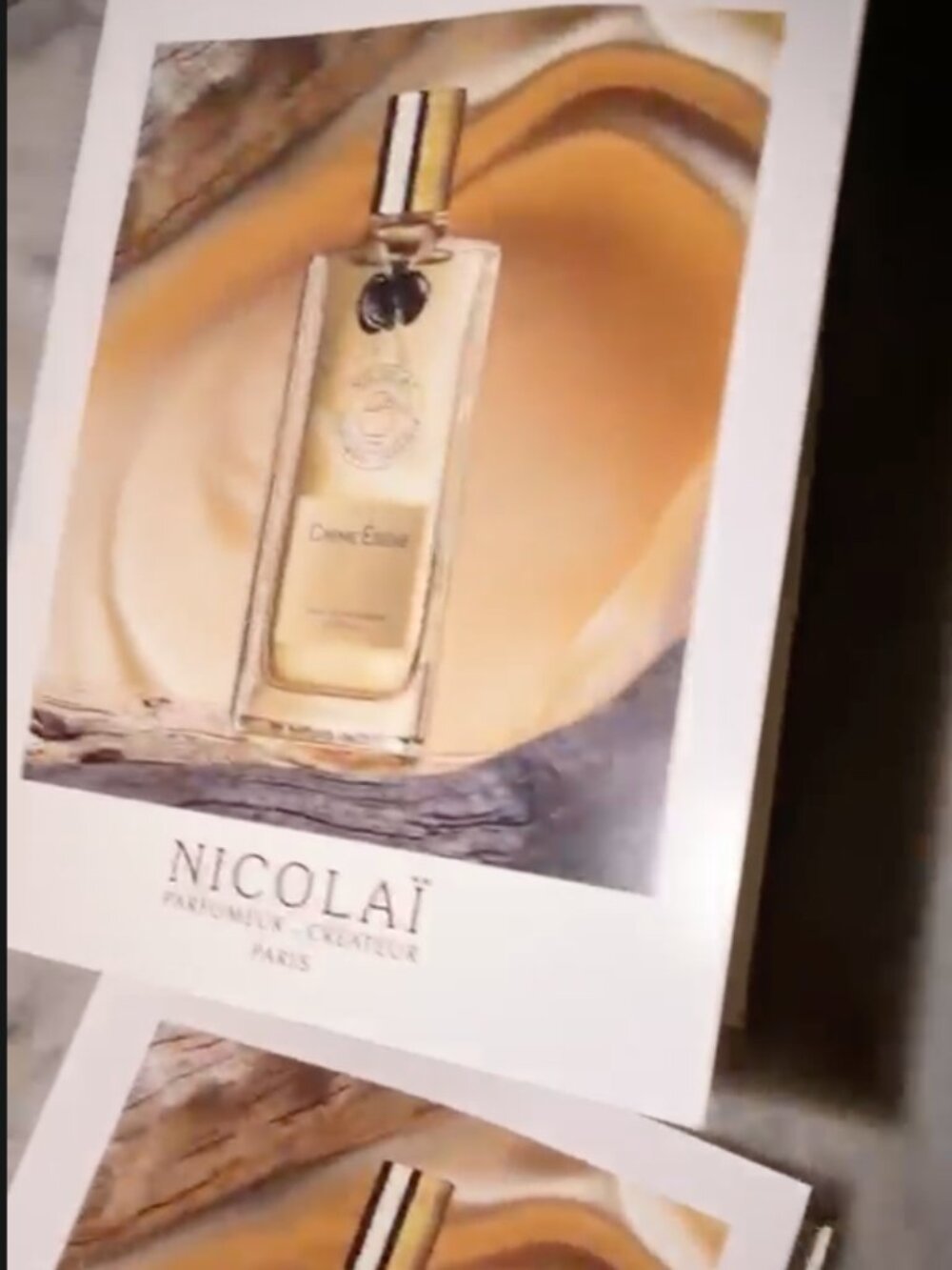NWT Nicolai Parfumeur Createur Esker Crème Ébène Sample 1.5 ml - Picture 3 of 3